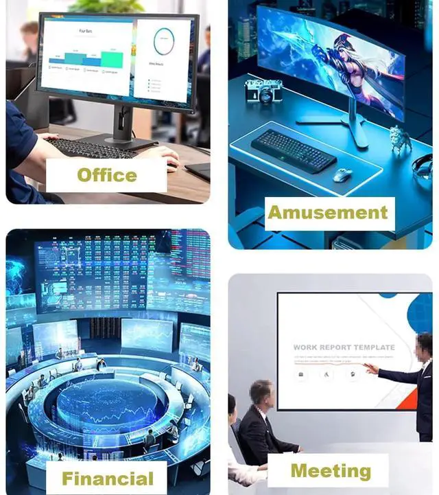 Alt view image 7 of 7 - MT-VIKI KVM Switch HDMI 2 Port Boxes, 4K@30Hz USB HDMI KVM Console for 2 PCs Share 1 HD Monitor and Keyboard Mouse with 2 USB Cables + Desktop Selector