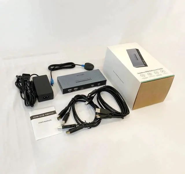 Alt view image 5 of 5 - MT-VIKI 4K HDMI KVM Multiviewer 2x1 w/PIP Upgrade Version in 2024 Seamless Switching 4K@30Hz, + Hotkey Switching