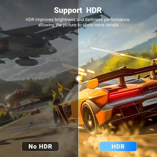 Alt view image 4 of 7 - UGREEN 4K Unidirectional DisplayPort to HDMI Cable 1080P@120Hz, Active DP 1.2 to HDMI 1.4 Cord Alu Braided, Cable 3.3FT Compatible with Monitor, Desktop, HDTV, Laptop, AMD, NVIDIA