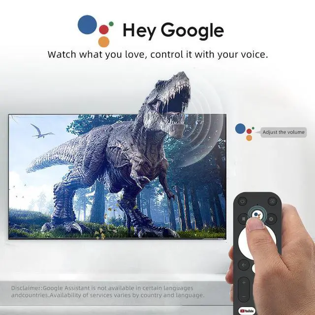 Alt view image 3 of 7 - Dcolor GD1 Android TV Box Amlogic 905Y4 Quad-Core, 2GB RAM 1080P Full HD Media Player with Google Certification, HDMI Streaming Stick for Netflix YouTube, Global Version