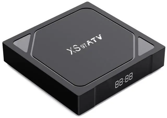 Alt view image 3 of 7 - XS97 ATV Android TV Box, Allwinner Quad-Core A53, 2GB RAM 16GB ROM, 4K HD, CE Certified, Dual-Band Wi-Fi, Bluetooth, Voice Control Smart Media Player