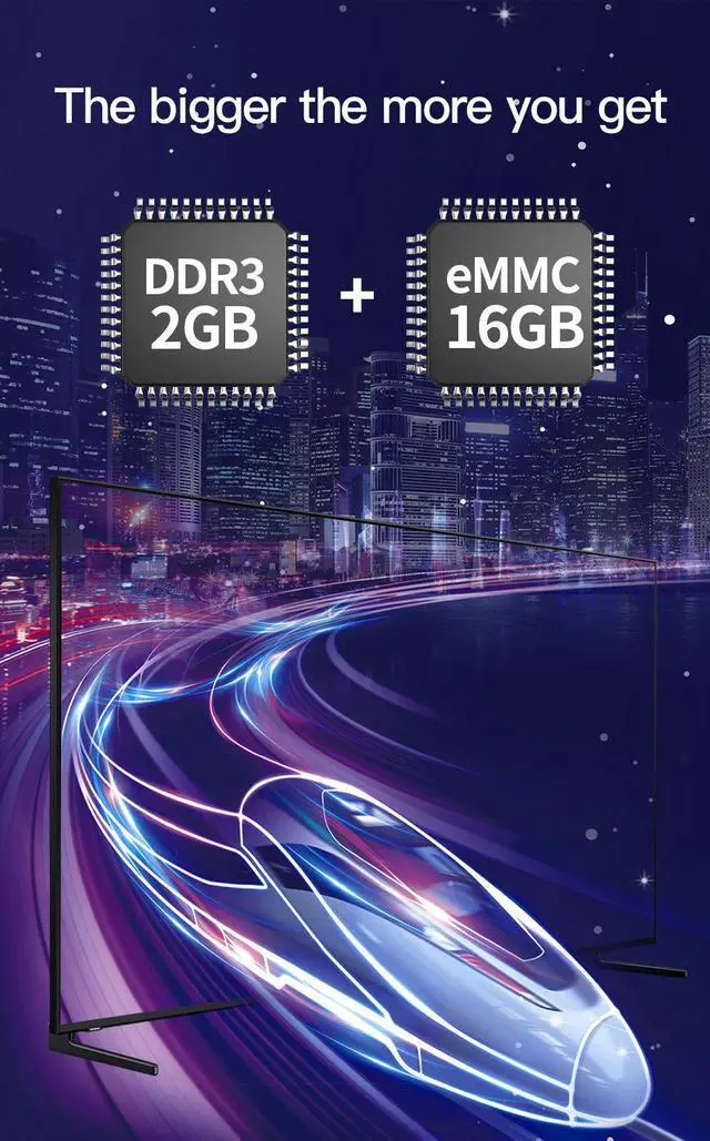 Alt view image 3 of 7 - XS97MINI Android TV Box, Amlogic S905W2 Quad-Core A35, 2GB RAM 16GB ROM, 1080P Full HD, 5G Wi-Fi, Compact Media Player for Streaming & Gaming