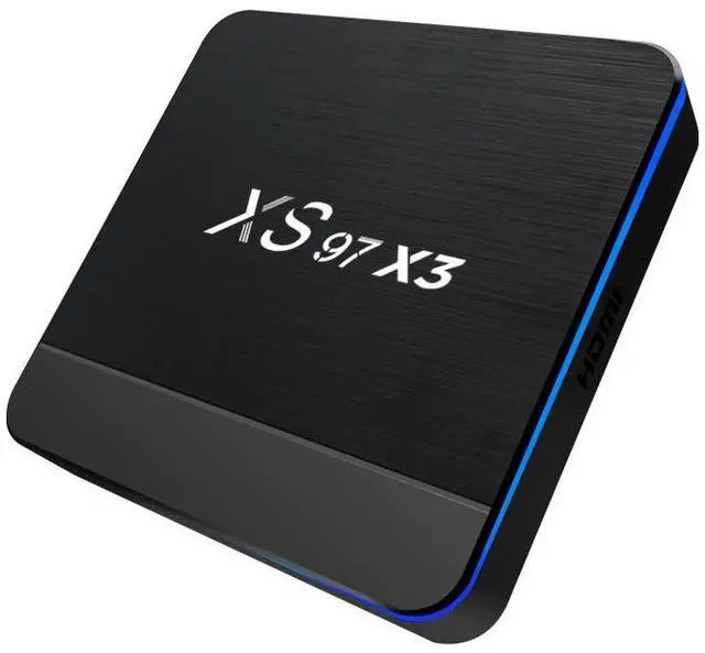 Main image of XS97 X3 Android TV Box, Amlogic S905X3 Quad-Core A55, 4GB RAM 32GB ROM, 4K Ultra HD, Gigabit Ethernet, Dual-Band Wi-Fi, Bluetooth, Media Player for Global Market