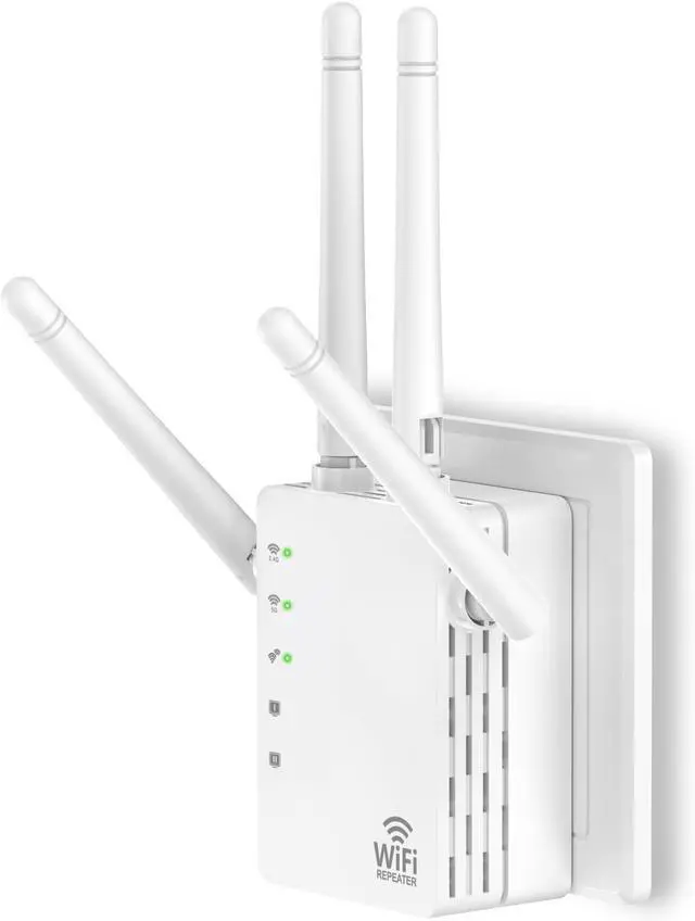 Main image of WiFi Extender, WiFi Extender Signal Booster, WiFi Booster, Covers Up to 12880 Sq.ft and 105 Devices, Dual Band Wireless Repeater, WiFi Repeater, WiFi Extenders Signal Booster for Home