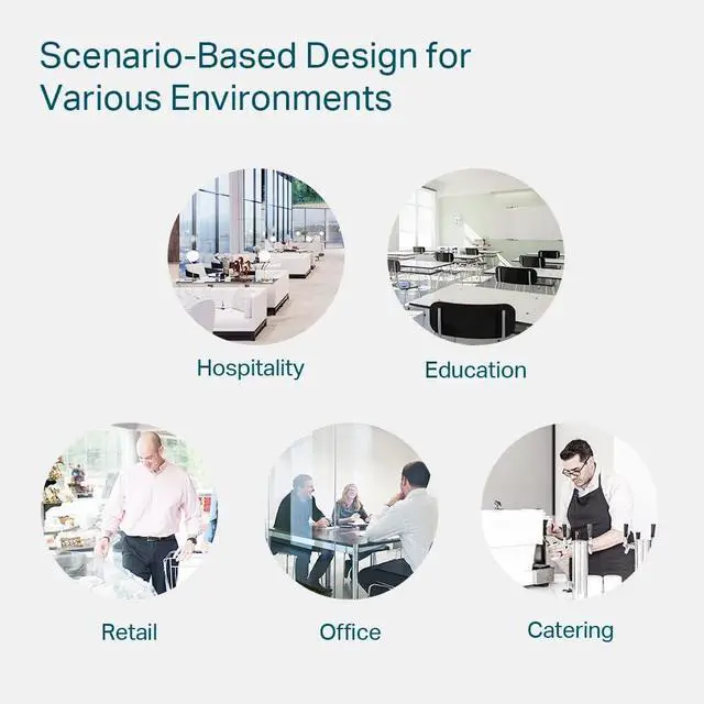 Alt view image 7 of 7 - TP-Link TL-SG3210 v3 | 8 Port Gigabit Switch, 2 SFP Slots | Omada SDN Integrated | L2+ Smart Managed | IPv6 | Static Routing | L2/L3/L4 QoS, IGMP & LAG