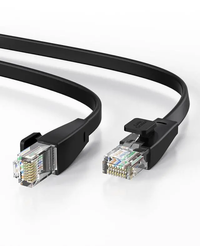 Main image of CableCreation Cat 6 Ethernet Cable Cat6 High Speed Flat Gigabit 1000Mbps Internet Cable RJ45 Shielded Network LAN Cord Compatible for PS5 PS4 Xbox PC Laptop Modem Router Smart TV Computer
