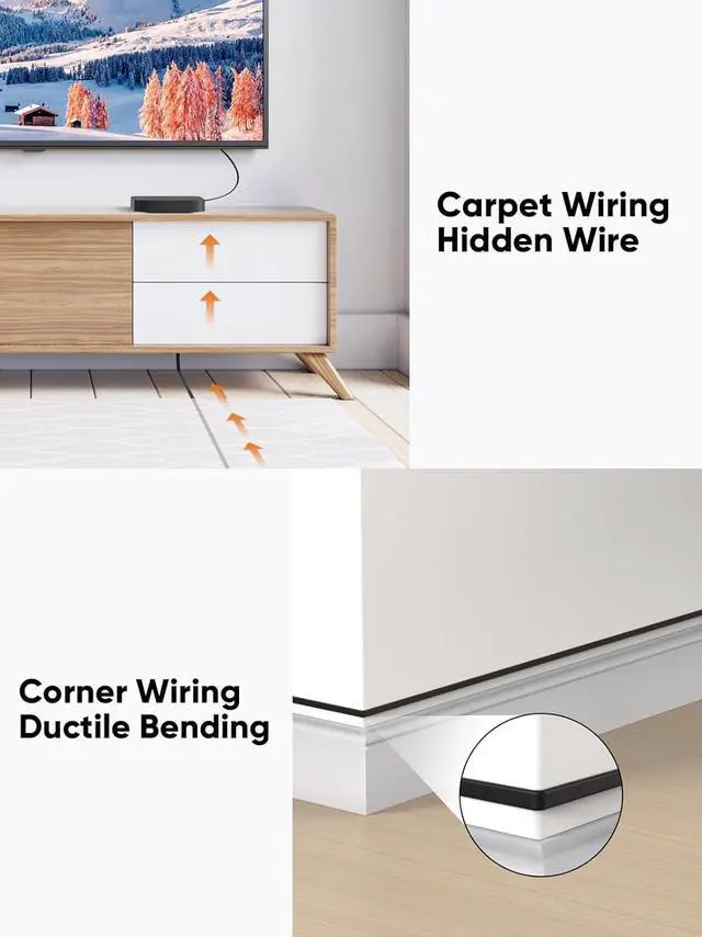 Alt view image 3 of 7 - CableCreation Cat 6 Ethernet Cable Cat6 High Speed Flat Gigabit 1000Mbps Internet Cable RJ45 Shielded Network LAN Cord Compatible for PS5 PS4 Xbox PC Laptop Modem Router Smart TV Computer