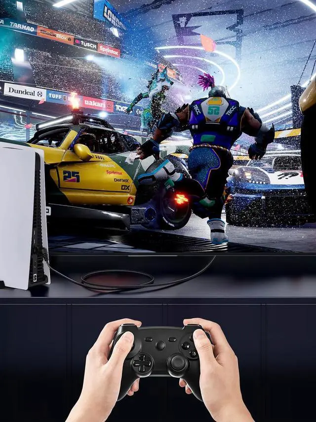 Alt view image 6 of 7 - CableCreation CAT8 Ethernet Cable, 360° Rotation CAT8 LAN Network Cable with RJ45 Shielded Connector, 40Gbps 2000Mhz Patch Cord High Speed for Gaming/Router/Modem/Satellite,