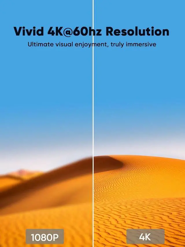 Alt view image 4 of 7 - CableCreation HDMI Splitter 2 in 1 Out, 4K@60Hz HDMI Switch, Metal Case Bidirectional HDMI Switcher, HDMI Switch Box Compatible with PS5/4, Xbox, Roku, TV, Fire Stick, Blue-Ray Player etc