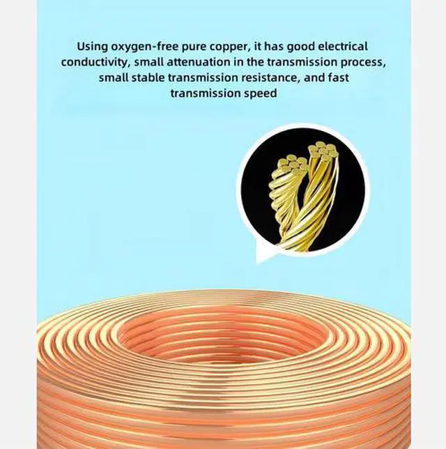 Alt view image 4 of 6 - Cat8 Ethernet Cable Outdoor&Indoor High Speed 2000Mhz RJ45 Weatherproof SFTP UV Resistant for Router Modem PC Gaming PS5 Xbox