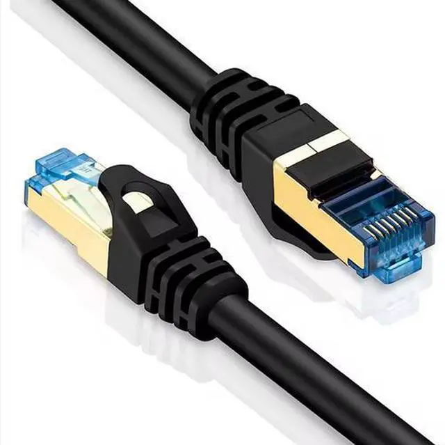 Alt view image 4 of 4 - Shielded (FTP/SFTP)  Cat7 Ethernet Cable,  2000MHz, Pure Copper 24AWG, LSZH Jacket, PoE++ Support, RJ45 Connector - for Network & Communication