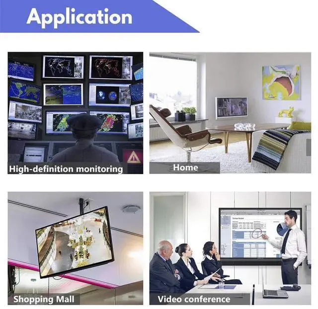 Alt view image 5 of 7 - Torpedo Nova Professional 4-in-1 Video Converter: TVI/CVI/AHD/CVBS to HDMI, 4K Output, Compatible with 5MP Security Cameras for Monitor & DVR Systems