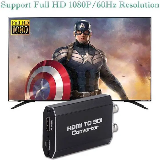 Alt view image 3 of 5 - Torpedo Nova HDMI to Dual 3G-SDI Converter, 1080P@60Hz, 10-bit Processing, 120m Transmission