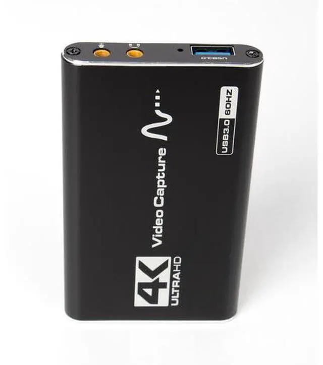 Alt view image 2 of 7 - Torpedo Nova 4K HDMI Video Capture Card, 1080P@60FPS Recording, 4K Loop-Out, USB 3.0, Mic & Audio Input for Live Streaming