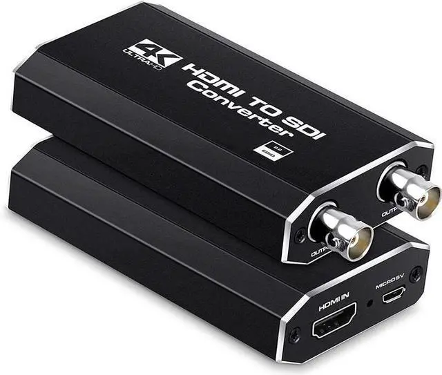 Main image of Torpedo Nova 4K60 HDMI to SDI Converter 3G with Dual Output - 4K@60Hz HDMI 2.0 Input to 2x 1080p SDI Output, HDCP 2.3 Compliant, Audio Embedding, Plug-and-Play for Broadcast & Live Streaming