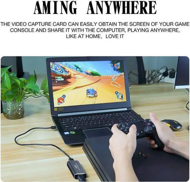 Alt view image 5 of 7 - Torpedo Nova  USB 2.0 HDMI Video Capture Card - 4K 30Hz to 1080p 60Hz Converter, Plug & Play, UVC/UAC Compliant, Compatible with OBS, VLC, Windows, Mac, Android for Live Streaming & Recording