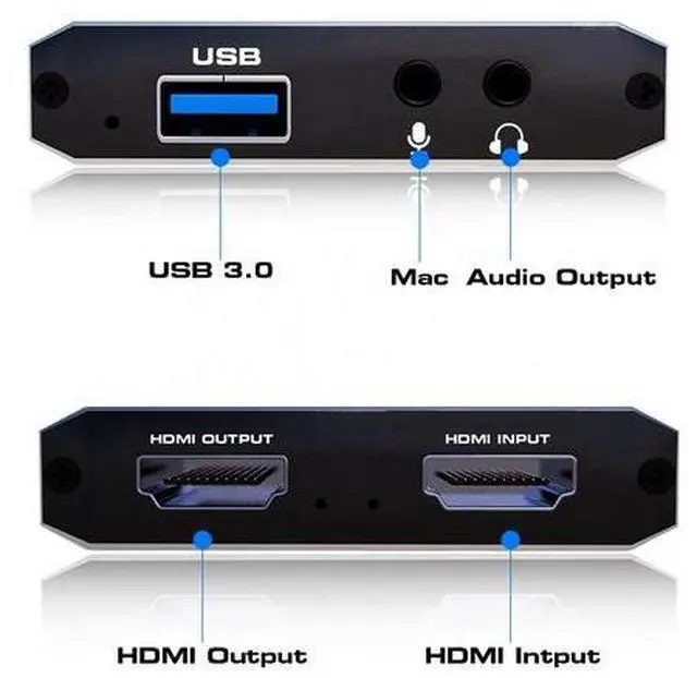 Alt view image 5 of 5 - Torpedo Nova 4K USB 2.0 HDMI Video Capture Card with Loop Out & Audio Mixing - 1080p 60Hz Recording, UVC/UAC Compliant, Plug & Play for OBS, VLC, Windows, Mac, Android