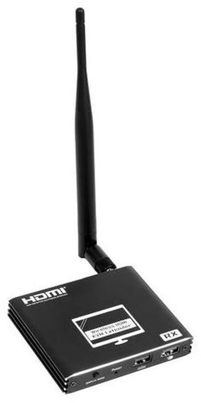 Alt view image 3 of 6 - Wireless HDMI KVM Extender 100m - 5.8G Wireless HDMI Transmitter & Receiver Kit, 1080P 60Hz with USB Keyboard/Mouse Support, Up to 100m Range for Home/Office