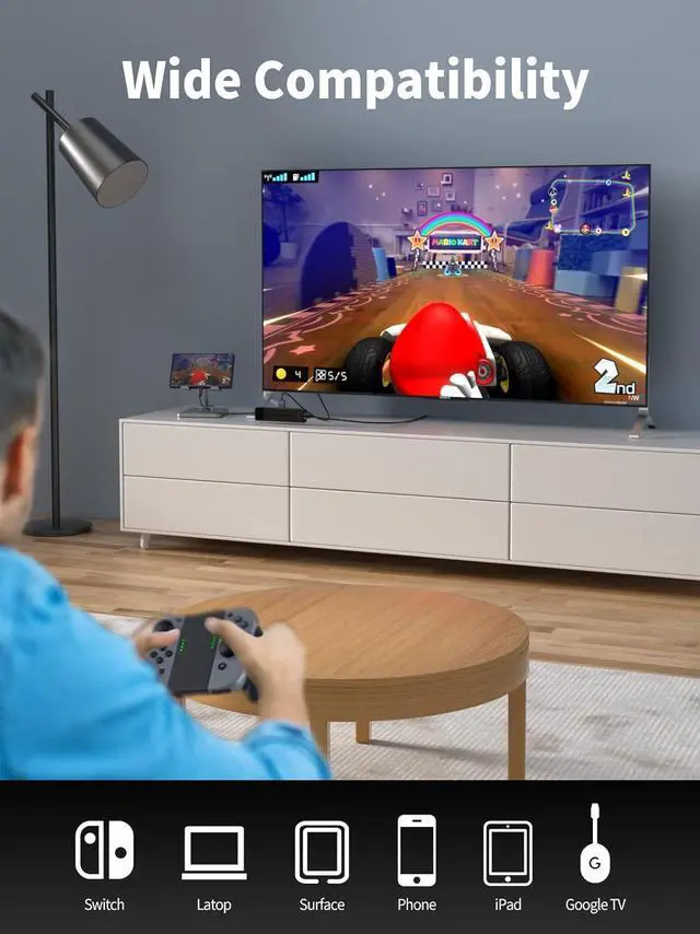 Alt view image 7 of 7 - Lemorele 13 in 1 USB C Docking Station for Triple Monitors, Dual 4K HDMI, 1000M RJ45, VGA, 4 USB 3.0/2.0, SD/TF, 3.5MM Audio, USB C 3.0, 100W PD, Compatible with Type C Laptops