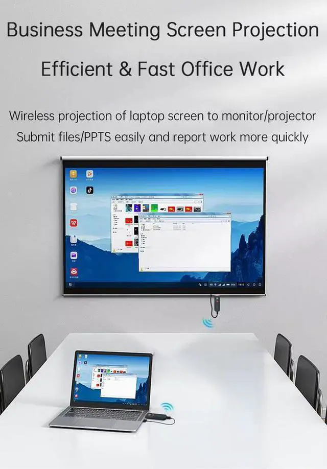 Alt view image 3 of 7 - Wireless HDMI Extender Kit 1Tx+1Rx (Expandable to 1Tx+2Rx), 1080P, 60m Range, Dual-Band 2.4G/5.8G