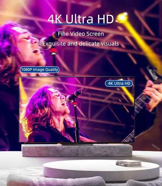 Alt view image 3 of 5 - Wireless HD Audio & Video Transmitter & Receiver Set, 4K HDR, 200m Range, 5GHz Band, IR Extender