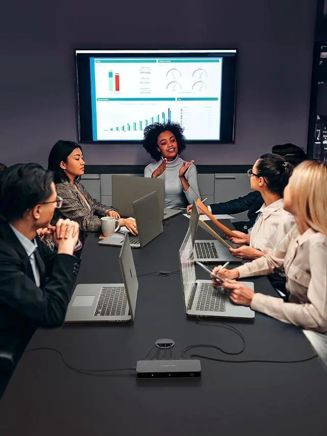 Alt view image 6 of 7 - HDMI Splitter Switch 5 in 1 Out, Lemorele 4K KVM Switcher UHD with Remote Control, Supports 30HZ, UHD, 1080P, HDCP, HDR for Firestick Xbox PS4 PS3 Blu-Ray DVD