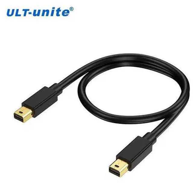 Main image of ULT-unite VESA Certified Mini DisplayPort 2.1 Cable 1M - 80Gbps Bandwidth, 16K@60Hz, 8K@240Hz, UHBR20, Gold-Plated Connectors for Professional Workstation, 8K Monitor