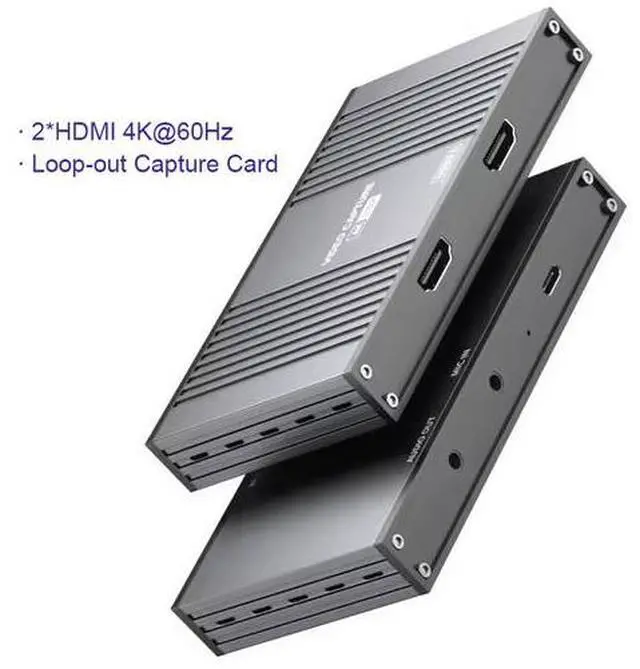 Main image of ULT-unite 4K 60Hz HDMI Video Capture Card with Loop-Out - AXD2900CNY Chip, USB 3.0, 240Hz Pass-Through, for Game Recording, Live Streaming, PC, PS5, Xbox