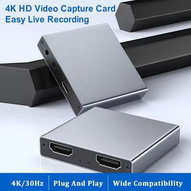 Alt view image 2 of 6 - ULT-unite USB 3.0 4K HDMI Video Capture Card - MS213+VL162 Chip, YUY2 Color Format, Plug & Play, for Live Streaming, Game Recording, PS5, Switch, PC