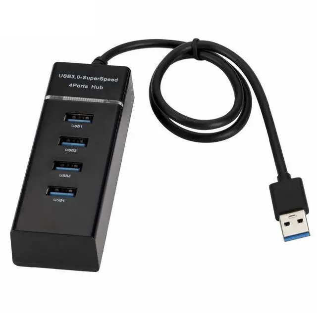 Main image of High Speed 4 Ports USB 3.0 Hub USB Splitter Portable USB Port USB HUB for Apple Macbook Air Laptop PC Tablet High Speed eokCXOY