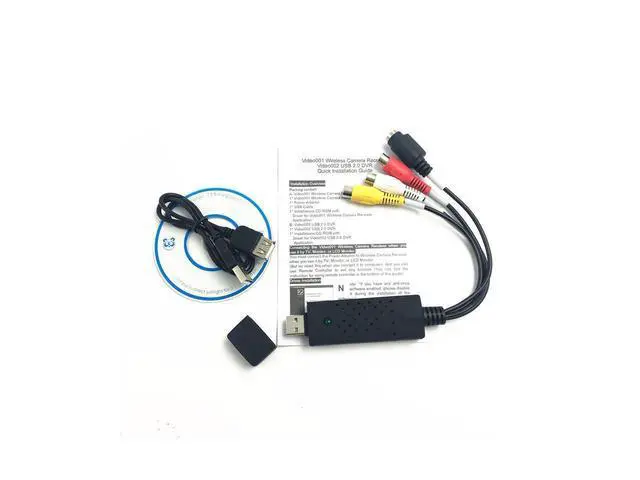 Alt view image 7 of 7 - USB 2.0 Video Adapter Audio Video Capture Card Converter, VHS/ VCR/ Hi8 to Digital DVD Grabber Adapter Support Windows 10/8/7/XP eokCXOY