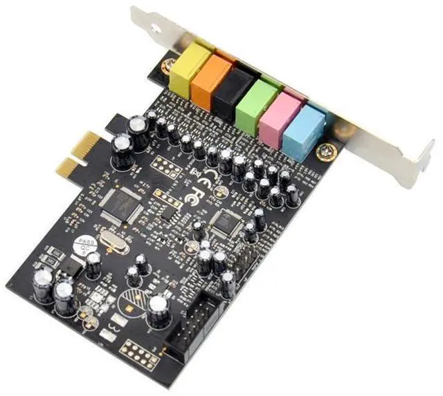 Alt view image 4 of 7 - Pcie 7.1CH Sound Card Stereo Surround Sound PCI-E Built-In 7.1 Channel Audio Audio System CM8828 eokCXOY