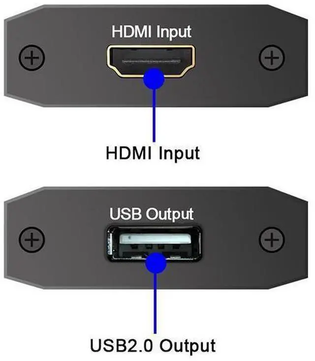 Alt view image 2 of 7 - 4K USB Video Capture Card USB 2.0 HDMI Video Grabber Record adapter with Loop Audio for Record via DSLR Camcorder Camera PC Youtube OBS Live Streaming Broadcast eokCXOY