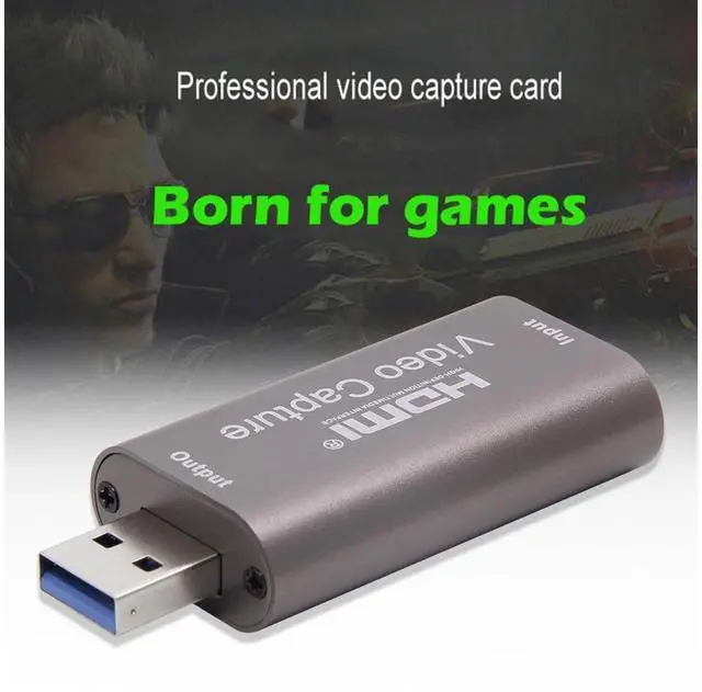 Alt view image 5 of 7 - 1080P USB 3.0 HDMI Capture Card Video Recording Box for Game DVD Camcorder Camera Live Streaming Video Conference Online Teaching Portable USB HD Video Capture Card eokCXOY
