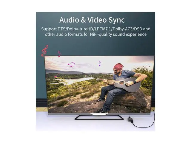 Alt view image 3 of 7 - HDMI Switch Bi-Direction HDMI Splitter 2.0 HDMI 4K@30Hz Switcher 1x2/2x1 Adapter 2 in 1 out Converter for PS4/3 TV Box eokCXOY