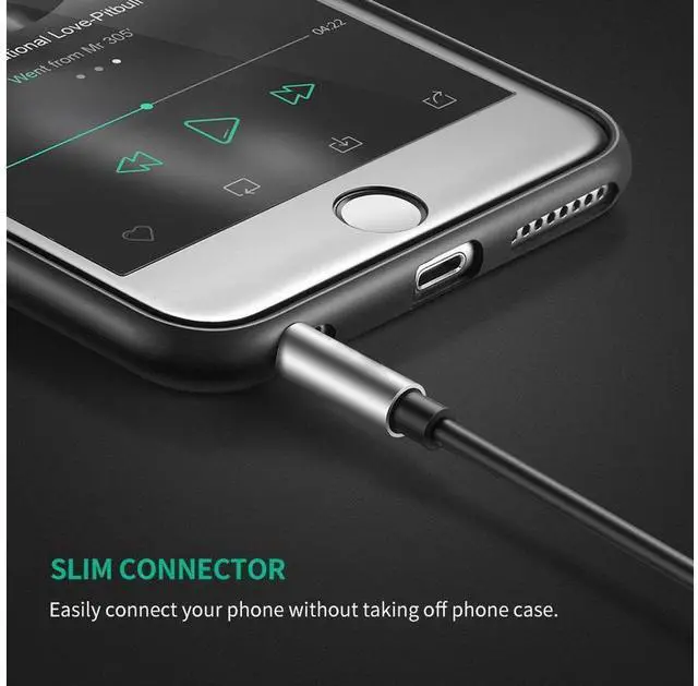 Alt view image 5 of 7 - 2-PACK Headphone Splitter, [Hi-Fi Sound, Copper Shell] 3.5mm Male to 2 Dual 3.5mm Female Audio Splitter Cord Nylon-Braided Stereo Y Splitter for iPhone, Samsung, Smartphones, Tablets-Gray