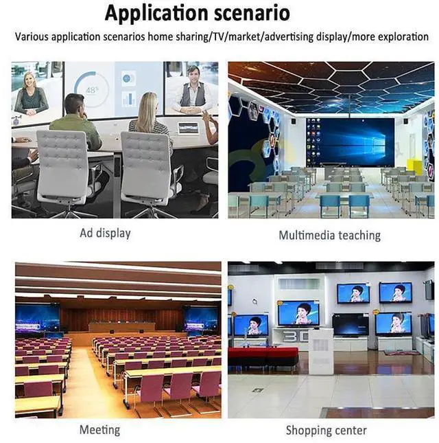 Alt view image 6 of 6 - 1 In 4 Out HDMI Splitter 4K*2K 3D 1x4 HDMI Splitter Full Ultra HD Support 3D & 4K for DVD PS3/4 Blu-Ray Player HDTV eokCXOY