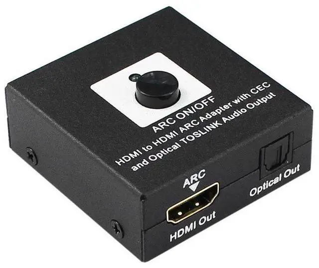 Main image of HDMI to HDMI Audio ARC Return Converter HDMI to HDMI ARC Adapter with CEC and Optical TOSLINK Audio Output eokCXOY