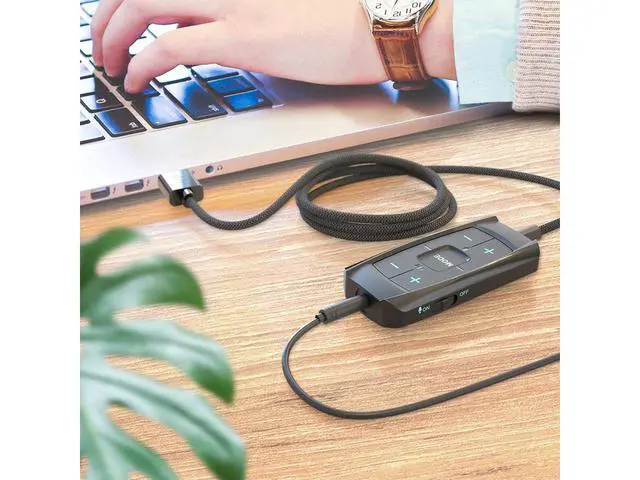 Alt view image 7 of 7 - External USB to 3.5mm AUX Sound Card Adapter with Microphone 7.1 Audio Adapter 3D Antimagnetic Audio Headset Microphone Jack For Laptop PC/PS4/PS5 eokCXOY