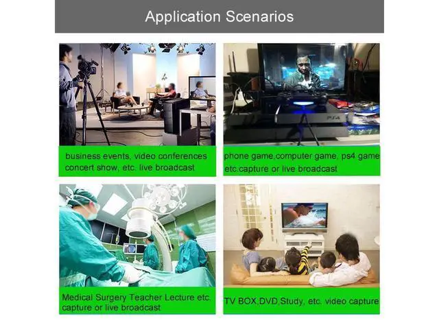 Alt view image 7 of 7 - Video Capture Cards, 4K HDMI Capture Card USB3.0, Game Capture Card Nintendo Switch,1080P 60FPS Capture Device for Streaming,Recording on PS4 PS5 X box Twitch PC, Windows Mac Linux eokCXOY