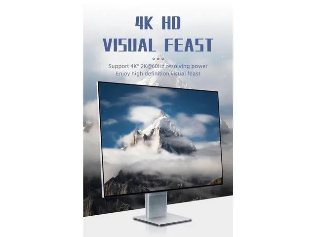 Alt view image 5 of 7 - HDMI 2.0 Switch 4K@60HZ HD 4 Port HDMI Switcher 4 In 1 out Audio Separation with 3.5mm Analog Audio Digital Fiber Coaxial Port Remote Control eokCXOY