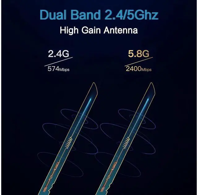 Alt view image 3 of 7 - 3000Mbps WiFi 6 PCI Express WiFi Card, Bluetooth 5.1 Dual Band 2.4G/5GHz 802. 11AC/AX Intel AX200 Chips Heat Sink Technology WiFi Network Adapter for PC Supports Windows10 (64bit) Only eokCXOY