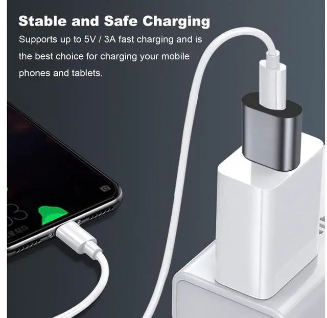 Alt view image 3 of 7 - USB Male to USB C Female Adapter (2 Pack), 10Gbps USB 3.1 to Type-C Extension Coupler Converter Extender Connector Support Fast Charging for PC, Laptop, Charger, Power Bank eokCXOY