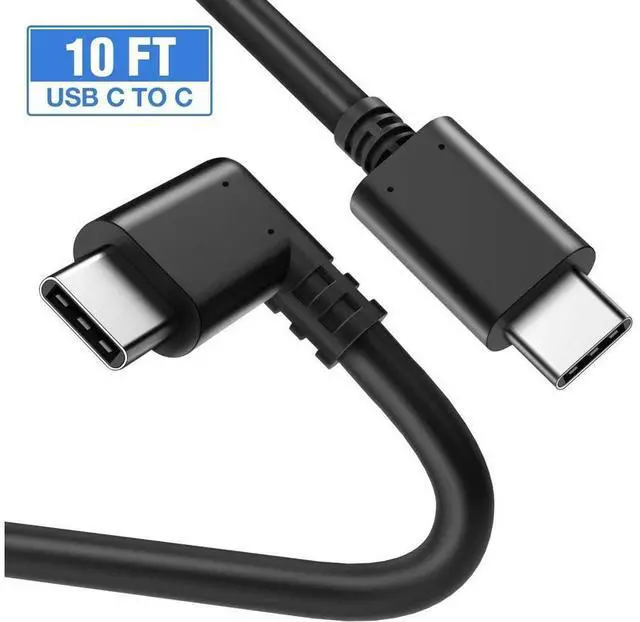 Main image of USB C to USB Type-C Charge Cable 10ft, Super Speed Data Transfer Cable for Oculus Quest Link VR Quick Charge Cable for Phone Tablet Oculus Link Headset Cable ( 10feet/ 3m) eokCXOY