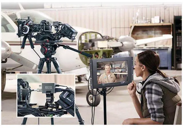 Alt view image 2 of 7 - 1080P SDI to HDMI, 3G-SDI/HD-SDI/SD-SDI to HDMI Converter Adapter,SDI in HDMI Out, SDI in SDI Out Loopout 1080P @60Hz Video Audio Splitter, Auto Format Detection and Stereo Audio De-embedder eokCXOY