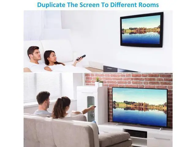 Alt view image 4 of 7 - HDMI Splitter 1 in 4 Out V1.4 Powered 1x4 Ports Box Supports 4K @30Hz Full Ultra HD 1080P 3D Compatible with PC STB Xbox PS4 Fire Stick Roku Blu-Ray Player TV HDTV (1 Input to 4 Outputs) eokCXOY