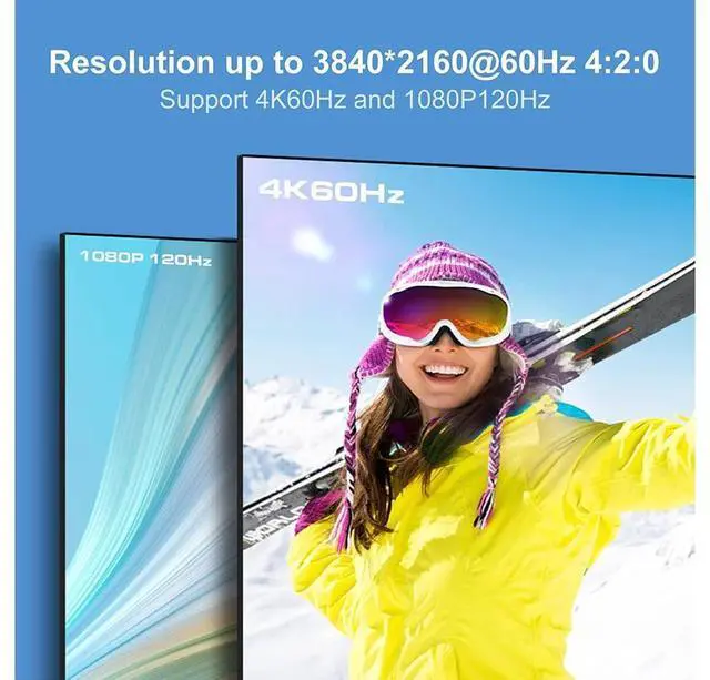 Alt view image 5 of 7 - KVM Switch HDMI 2 Port 4K @60Hz, 2 in 1 Out HDMI KVM Switch with 4 Port USB 2.0 for 2 Computers 1 Monitor Share Keyboard Mouse Printer Support Wired-Desktop Controller Including 2 USB 2.0 Cable