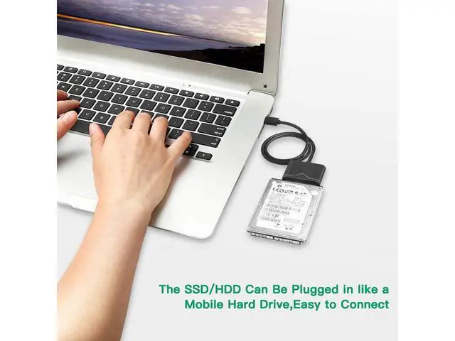 Alt view image 5 of 7 - SATA to USB 3.0 Adapter Cable,ZEXMTE USB 3.0 to SATA III Hard Driver Adapter External Converter for 2.5 3.5 Inch SSD/HDD Data Transfer eokCXOY