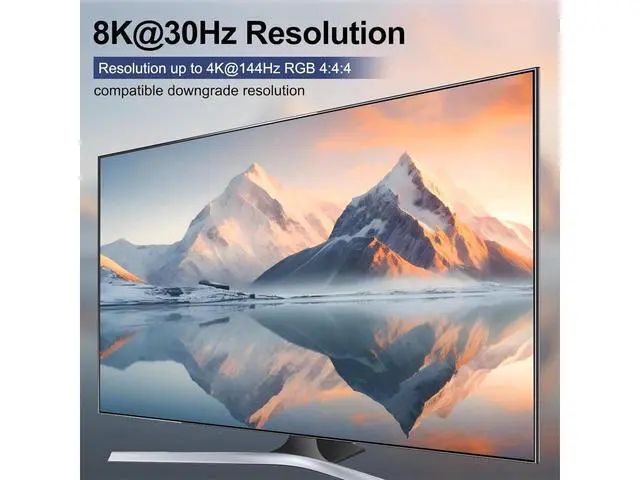 Alt view image 3 of 7 - 8K Displayport KVM Switch 2 Monitors 3 Computers 8K@60Hz 4K@144Hz, Dual Monitor KVM Switch Displayport with 4 USB 3.0 Ports for USB Devices, Wired Remote and 12V Power Adapter Included eokCXOY