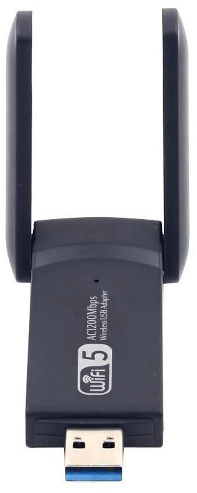 Alt view image 3 of 7 - USB 3.0 AC1200 Wireless USB Wifi Adapter Dongle Dual Band 2.4G/5GHz 802.11AC WIFI 5 1200Mbps Wireless Adapter with High Gain Antenna USB 3.0 wifi Dongle Network Card For PC Laptop Desktop eokCXOY